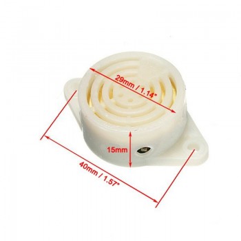 2PC/Lot 95DB Alarm High-decibel 3-24V 12V Electronic Buzzer Beep Alarm Intermittent Continuous Beep for Arduino SFM-27
