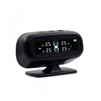 TPMS  Solar Power charging Car Tire Pressure Alarm Monitoring System Tyre Pressure Sensor Auto Security Alarm monitor System