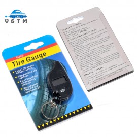 Wholesale Tire Pressure Mini Keychain Digital LCD 2-150 PSI Tire Tyre Wheel Air Pressure Gauge Tester Procession Tool Monitor