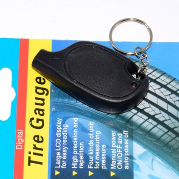 Wholesale Tire Pressure Mini Keychain Digital LCD 2-150 PSI Tire Tyre Wheel Air Pressure Gauge Tester Procession Tool Monitor