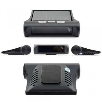 Professional Solar TPMS Car Tire Pressure Alarm Monitor System Display 4 External Sensors Temperature Warning Fuel Save