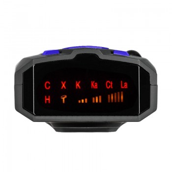 KEMiMOTO Car Radar Detector Auto 360 Degree Vehicle V7 Speed Voice Alert Alarm Warning 16 Band LED Display English Russian
