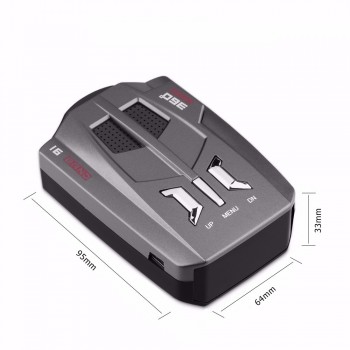 V9 Car Radar Detector 360 Degrees K and KA Band LED Display Russia / English Voice Alert Warning Anti Radar Detectors for Auto
