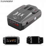 Auto Car Anti Radar Signal Detector (English/Russian )for Vehicle V9 Speed Voice Alert Warning 16 Band LED Display Detector