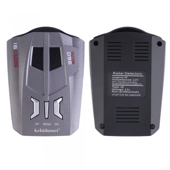 kebidumei Car Radar Detector V9 LED Display Laser Anti 360 Degrees Alert Warning Anti Radar Detectors High Quality 2018