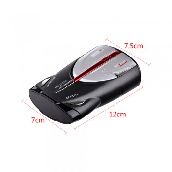 Automotive Electronic Dog 9880 Mobile Radar Velocimeter Support English Russian Voice XRS9880 Radar Detector Portable Car Alarm