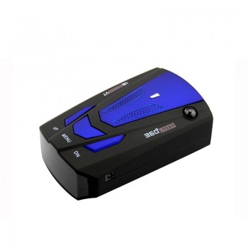 KEMIMOTO V7 Car Radar Detector Auto 360 Degree Vehicle Speed Voice Alert Warning 16 Band Speed Control Detector English/Russian