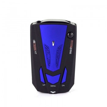 YASOKRO 360 Degree English/Russian Car Anti Radar Detector for Vehicle V7 Speed Voice Alert Warning 16 Band LED Display Detector