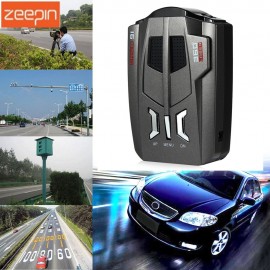 V9 Car Trucker Speed 360 Degrees Vehicle Radar Detector Voice Alert Warning 16 Band Auto LED Display English / Russian version