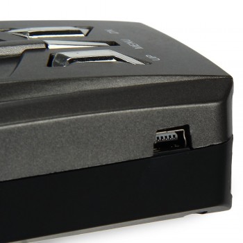 VicTsing V9 Car Speed Voice Alert English Russian Radar Detector Trucker Car Radar Detector 2018 V9 Speed Control Detector