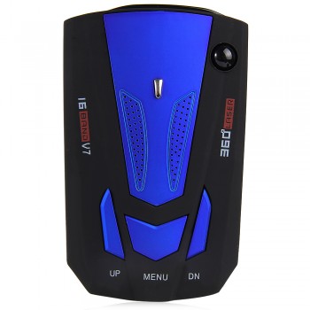 Zeepin V7 Anti Radar Car Radar Detector Car Laser Detector Speed Voice Alert Warning 16 LED Display Russian English