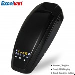 New VB Car Anti Radar Detector Anti-Police LED Display Touching Key Full-Band Scanning English Version / Russian Version