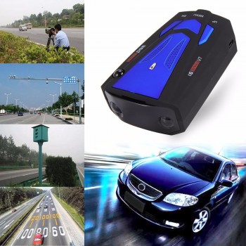 Car detector radar 360 Degree Anti laser Detector for Vehicle Speed Voice Alert Warning full Band LED Display Laser Detector