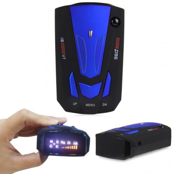 Car detector radar 360 Degree Anti laser Detector for Vehicle Speed Voice Alert Warning full Band LED Display Laser Detector