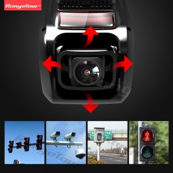 Original New 3 in 1 Radar Detector Dvr Dual lens Dash Cam Car Camera FHD 1296P Built-in GPS Anti Radar Detector Russian Speedcam