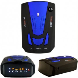 Car LED Radar Detector 360 Degree 16 Band English/Russian Voice for Vehicle V7 Speed Alert Alarm Warning Anti Radar Detectors