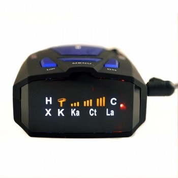 Car LED Radar Detector 360 Degree 16 Band English/Russian Voice for Vehicle V7 Speed Alert Alarm Warning Anti Radar Detectors