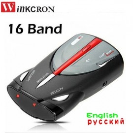 2019 Car detector XRS-9880 Radar detector 16 Band High Performance Laser Detector Russian amp; English Voice Anti Police detector