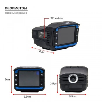 TAVIN Original Anti Laser Radar Detector Car DVR Camera Russianamp;English Version Logger Dash Cam Radar HD 720P car detector