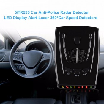 2017 Newest Russian Car-Detector STR535 Anti Radar Car Radar Detector Laser Radar Detector Voice Strelka Alarm System