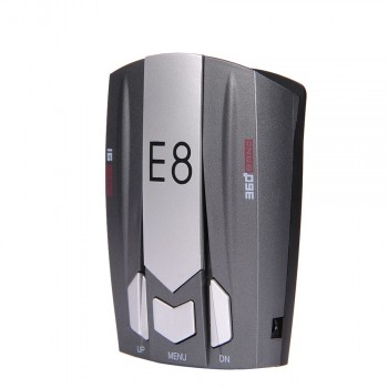 2V E8 led gps laser anti radar car electronics car detector best antiradars speed auto degrees detect X K Ka Ct La 12V DC