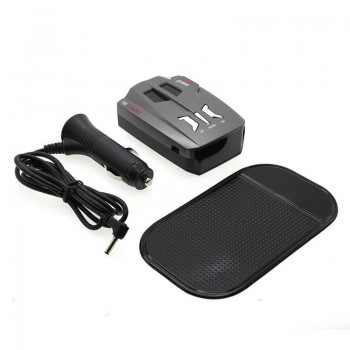 YASOKRO V9 Vehicle Radar Detector (English/Russian ) 360 Degree Car Trucker Speed Sensor Voice Alert Warning 16 Band LED Display