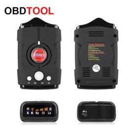 New Car Radar Detector V8 Electronic Dog Russian English Voice Auto Mobile Speed De Radar Flow Velocity Radar Signal Detection