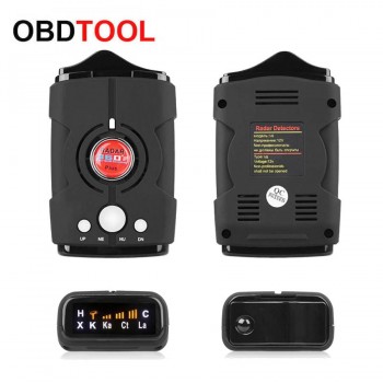 New Car Radar Detector V8 Electronic Dog Russian English Voice Auto Mobile Speed De Radar Flow Velocity Radar Signal Detection