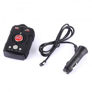 New Car Radar Detector V8 Electronic Dog Russian English Voice Auto Mobile Speed De Radar Flow Velocity Radar Signal Detection