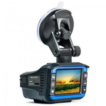 Portable Auto Radar Detectors with DVR Dash Cam Vehicle Anti Police Speed Control Safety Voice Alarm 2 in 1 Radar Detection