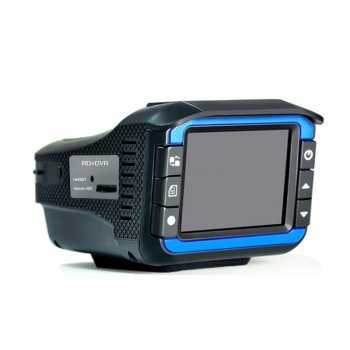 Portable Auto Radar Detectors with DVR Dash Cam Vehicle Anti Police Speed Control Safety Voice Alarm 2 in 1 Radar Detection