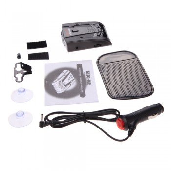 2018 New Anti Laser Car Radar Detector Full band STR 8220 Car Detector Radar Speed Laser Russian Voice Alert Electronic Dog