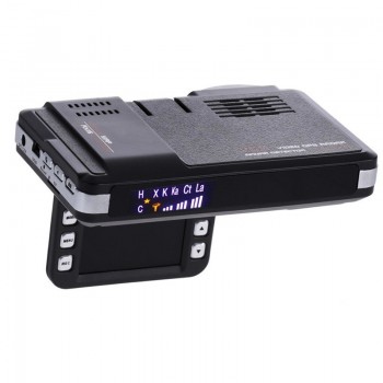 SINOVCLE Radar Detector Car DVR 2 IN 1 Russian and English Human Voice Full Band K KA X Antiradar and Speed Gun 720P G-Sensor