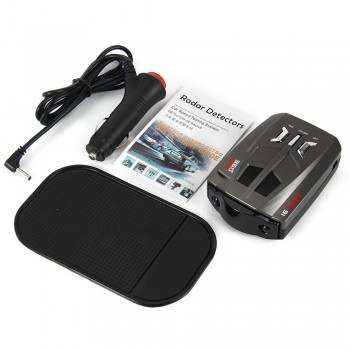 V9 Car Radar Detector 360 Degrees K and KA Band LED Display Russia / English Voice Alert Warning Anti Radar Detectors for Auto