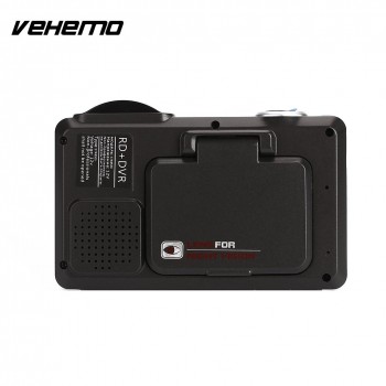 Vehemo 2 in 1 720P Car Camera Radar 360 Drgrees Car DVR Rocorder Car Speed Laser Durable G-Sensor 2.0 Inch