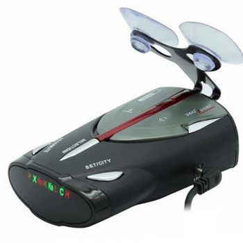 ObdTool Black Anti Radar Car Radar Detector Laser Radar Detector Voice Strelka Alarm System for Russian Car-Detector