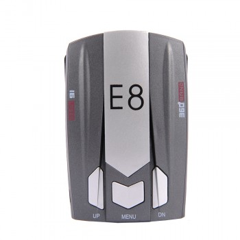 2018 12V E8 led gps laser anti radar car electronics car detector best antiradars speed auto degrees detect  X K Ka Ct La 12V DC