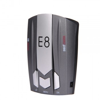 2018 12V E8 led gps laser anti radar car electronics car detector best antiradars speed auto degrees detect  X K Ka Ct La 12V DC