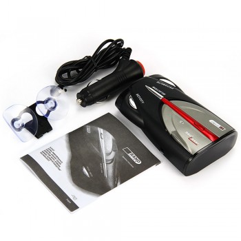 Free Shipping Car Trucker Speed 9980 Radar Detector Voice Alert Warning 16-band Scanning Auto 360 Degrees