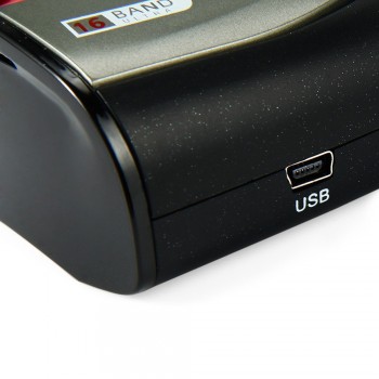 Free Shipping Car Trucker Speed 9980 Radar Detector Voice Alert Warning 16-band Scanning Auto 360 Degrees