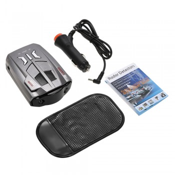 12V Car Vehicle Radar Detector LED Display Speed Control Detector  V9 Speed Voice Alert Warning Device  Russia / English