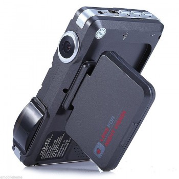 2 in 1 360 Degree Auto Radar Detectors Camera HD Dash Cam G-Sensor Safety Anti Police Speed Control Vehicle Radar Detection