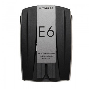 New E6 Cobra Car Radar Detector 1.5 LCD Display Radar Laser Speed Detector With Russian Voice Support X K KU KA Radar Detector
