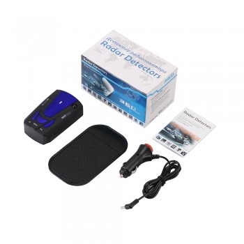 Onever Auto 16 Band GPS Car Radar Detector for Car V7 X K NK Ku Ka Laser VG-2 Speed Voice Alert Warning LED Display Red