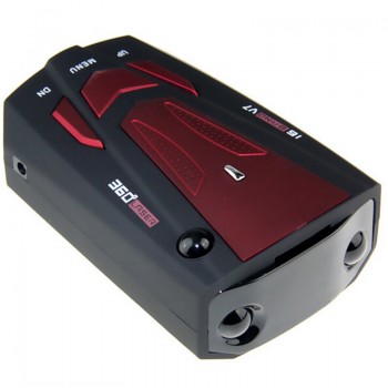 Hot! 16 Band Anti Car Radar Detector Russian/English for Car V7 X K NK Ku Ka Laser VG-2 LED Display Red Car Detector