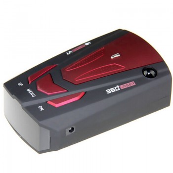 Hot! 16 Band Anti Car Radar Detector Russian/English for Car V7 X K NK Ku Ka Laser VG-2 LED Display Red Car Detector