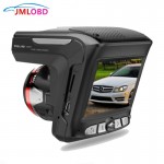 X K ka ku laser G-SENSOR Speed Direction Time 1200W WDR 2.3 Car DVR Radar Detector 2 in 1 Car-detector Camera Full HD 1080P