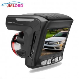 X K ka ku laser G-SENSOR Speed Direction Time 1200W WDR 2.3 Car DVR Radar Detector 2 in 1 Car-detector Camera Full HD 1080P