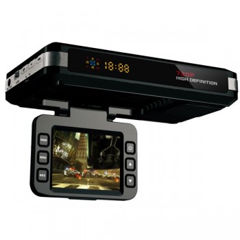 Hot! 3 in1 Anti Laser Strelka Car radar detector 2.0 Car DVR Camera Full HD 1280X720P dvr recorder GPS Logger Radar detector