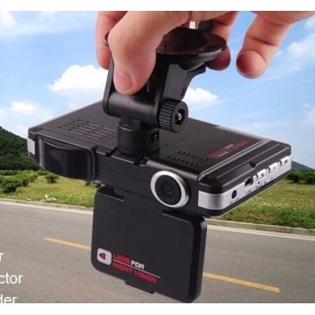Hot! 3 in1 Anti Laser Strelka Car radar detector 2.0 Car DVR Camera Full HD 1280X720P dvr recorder GPS Logger Radar detector